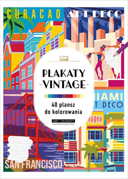 Розмальовка за номерами Coloriages mysteres Plakaty vintage PL 148 фото