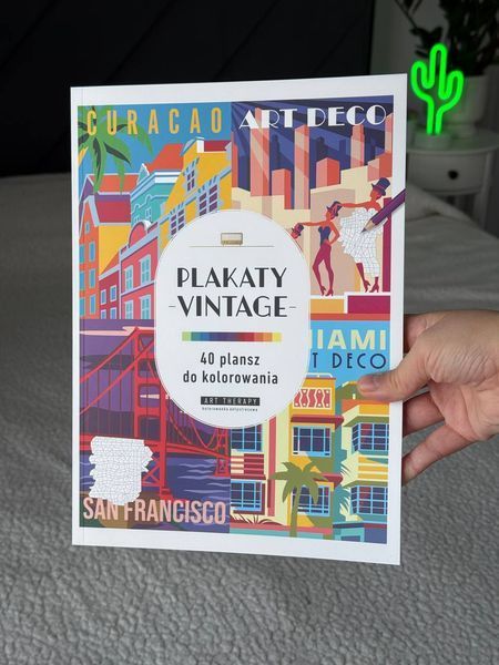 Розмальовка за номерами Coloriages mysteres Plakaty vintage PL 148 фото