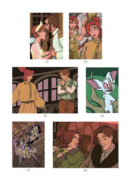 Розмальовка за номерами Coloriages mysteres Anastasia (Анастасія) 420 фото