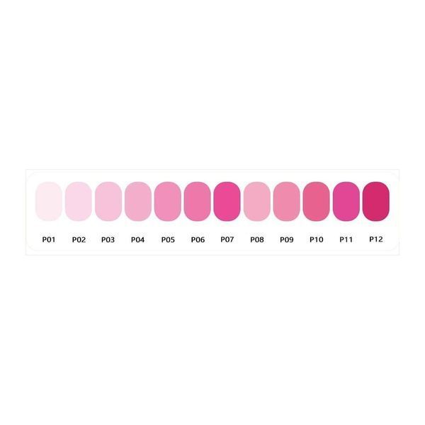 Акрилові маркери Guangna 1.0 мм, 12 кольорів: Peach Pink Series &mdash; персиково-рожева палітра 394 фото