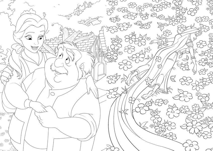 Колекційна розмальовка за номерами 300 Coloriages - Volume 3 151 фото