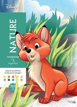 Розмальовка за номерами Coloriages mysteres Nature 03 фото