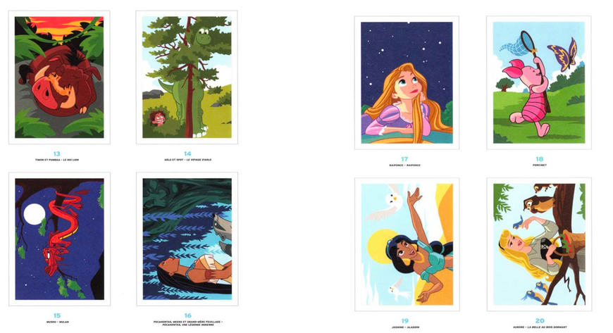 Розмальовка за номерами Coloriages mysteres Nature 03 фото