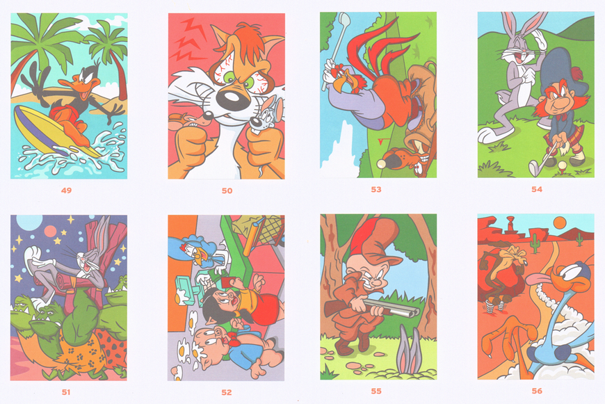 Розмальовка за номерами Coloriages mysteres Looney Tunes Tom 3 06 фото