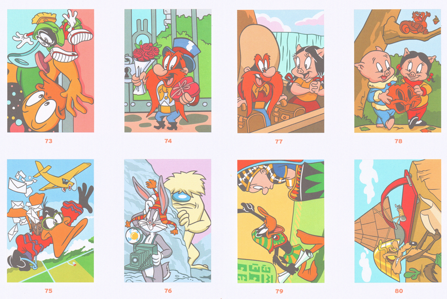 Розмальовка за номерами Coloriages mysteres Looney Tunes Tom 3 06 фото
