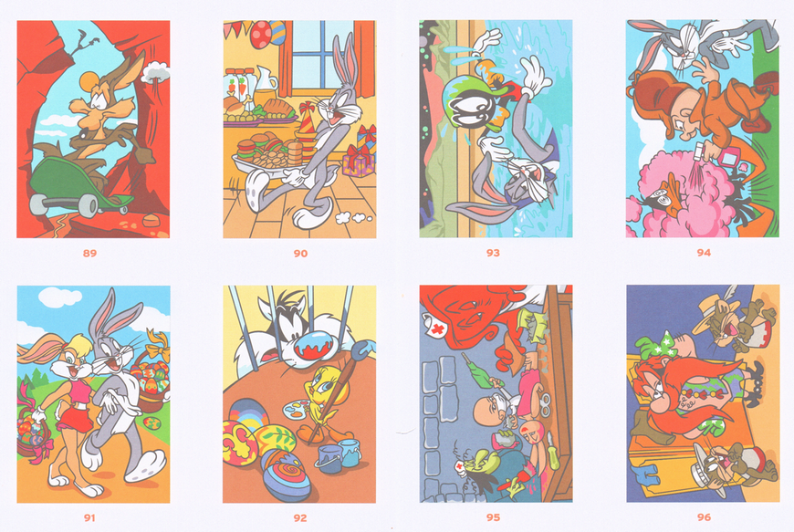 Розмальовка за номерами Coloriages mysteres Looney Tunes Tom 3 06 фото