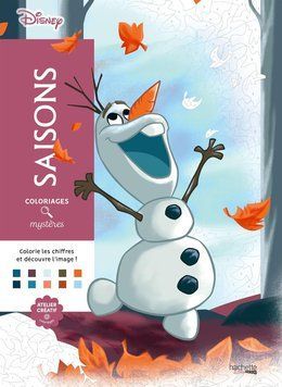Розмальовка за номерами Coloriages mysteres Saisons 07 фото