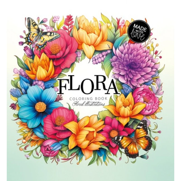 Розмальовка антистрес Flora green 57 фото