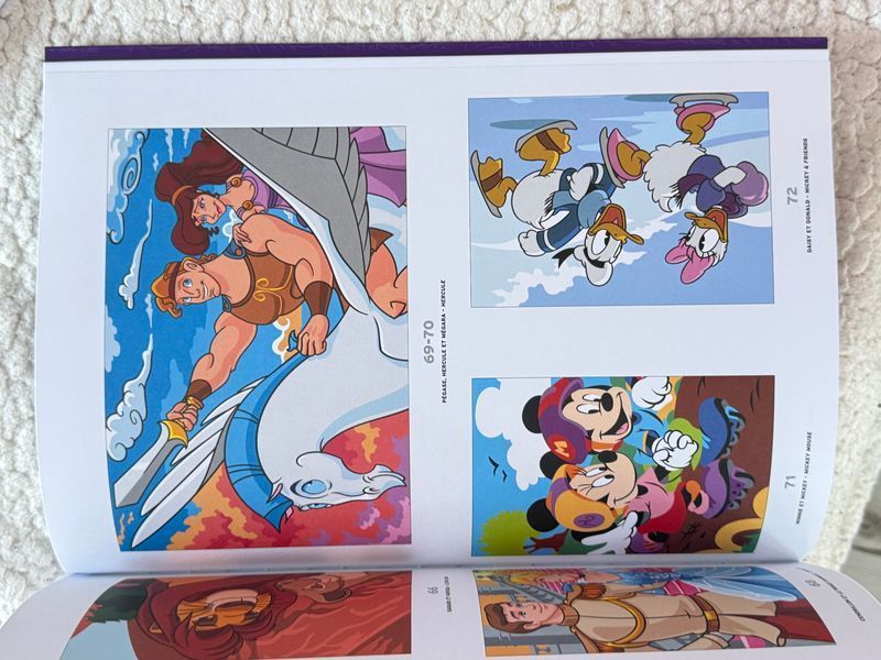 Розмальовка за номерами Coloriages mysteres Best of Love Stories 305 фото