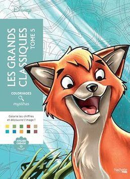 Розмальовка за номерами Coloriages myst&egrave;res - Les Grands classiques Tome 5 331 фото