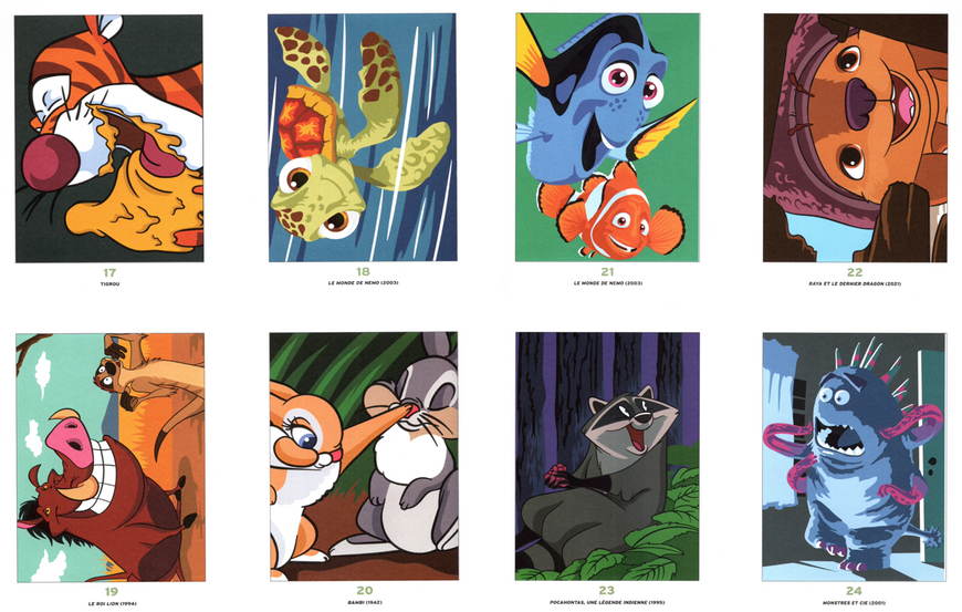 Розмальовка за номерами Coloriages mysteres Best of Bestiaire 11 фото