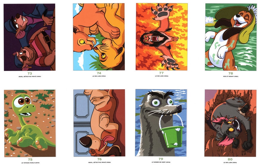 Розмальовка за номерами Coloriages mysteres Best of Bestiaire 11 фото