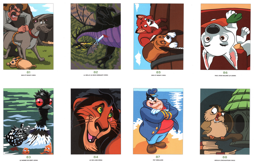 Розмальовка за номерами Coloriages mysteres Best of Bestiaire 11 фото
