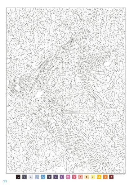 Розмальовка за номерами Coloriages mysteres Les Grands classiques Tome 10 12 фото