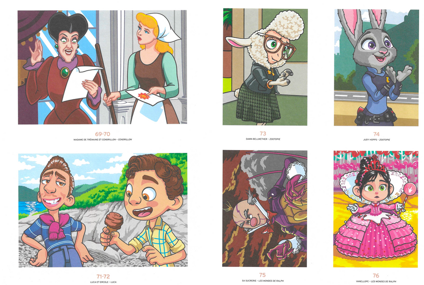 Розмальовка за номерами Coloriages myst&egrave;res H&eacute;ros & M&eacute;chants, la battle PL 309 фото