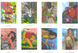 Творчий набір: розмальовка за номерами Coloriages myst&egrave;res H&eacute;ros & M&eacute;chants та 120 акрилові маркери Guangna 311 фото 7