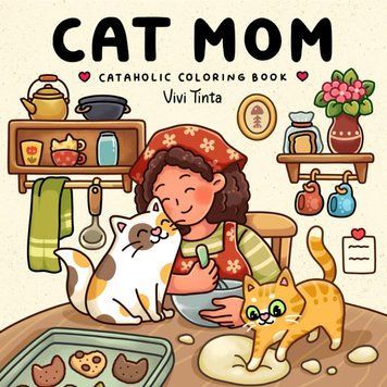 Розмальовка антистрес Cat mom 166 фото