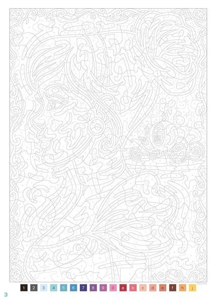 Розмальовка за номерами Coloriages mysteres Grands classiques Sp&eacute;cial Portraits 17 фото