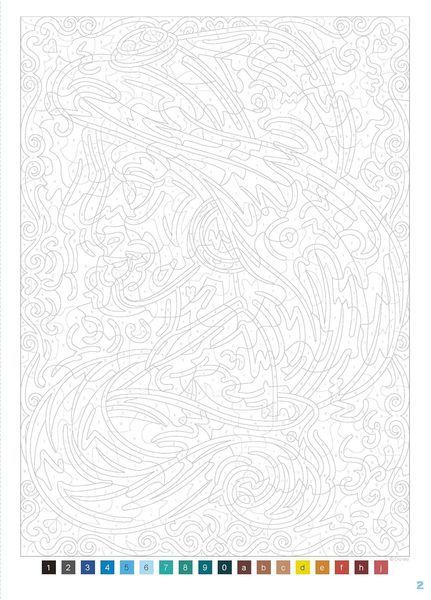 Розмальовка за номерами Coloriages mysteres Grands classiques Sp&eacute;cial Portraits 17 фото
