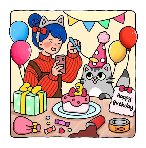 Розмальовка антистрес Cat mom 166 фото