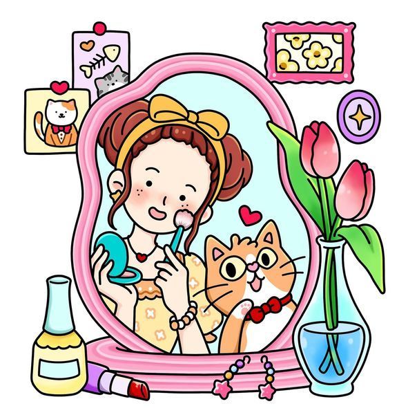 Розмальовка антистрес Cat mom 166 фото