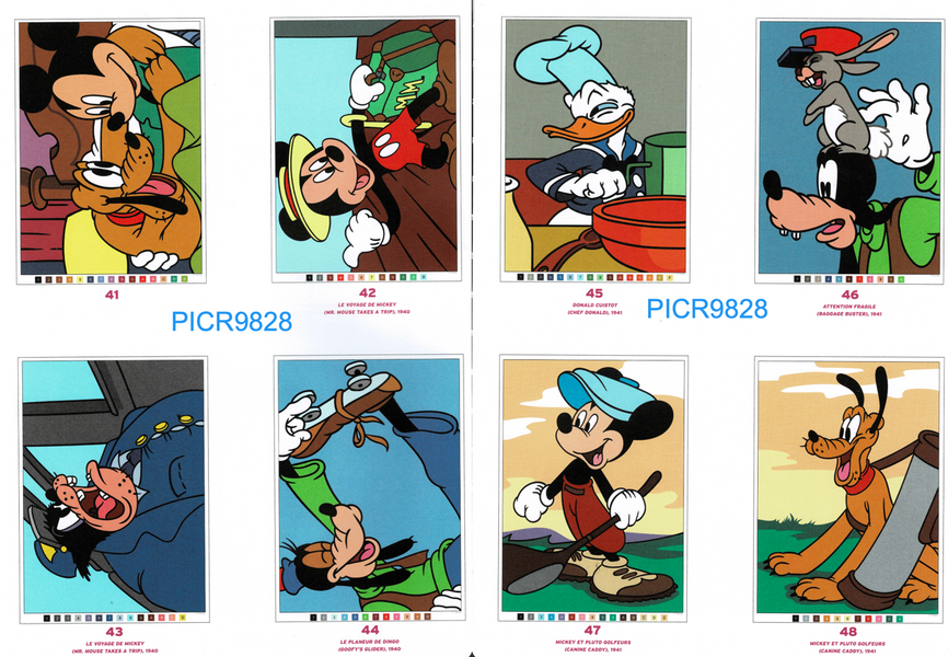 Розмальовка за номерами Coloriages mysteres Klasyka. Miki, Donald i sp&oacute;łka PL 213 фото