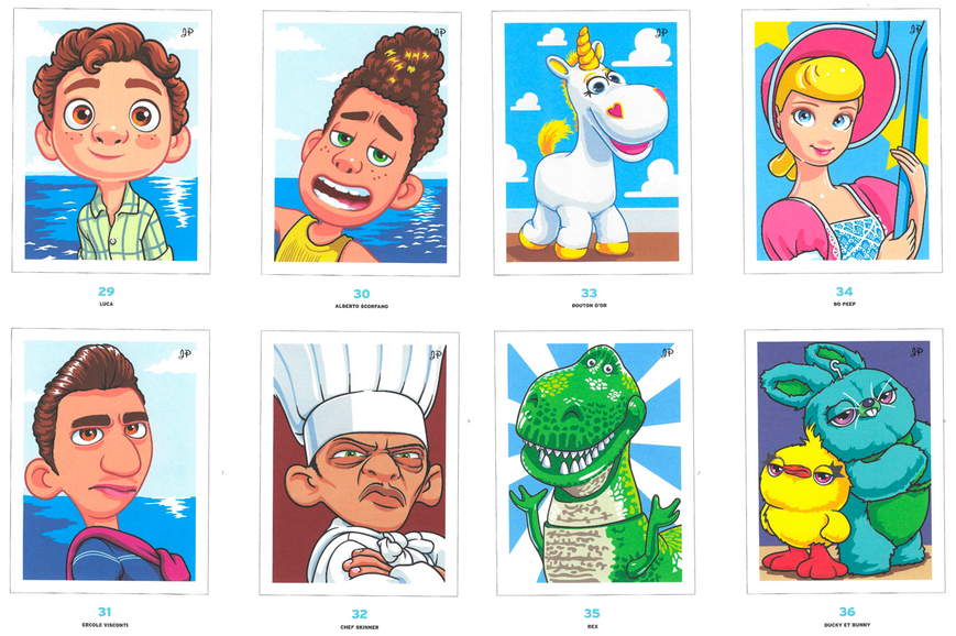 Розмальовка за номерами Coloriages mysteres Grands classiques Sp&eacute;cial Portraits 17 фото