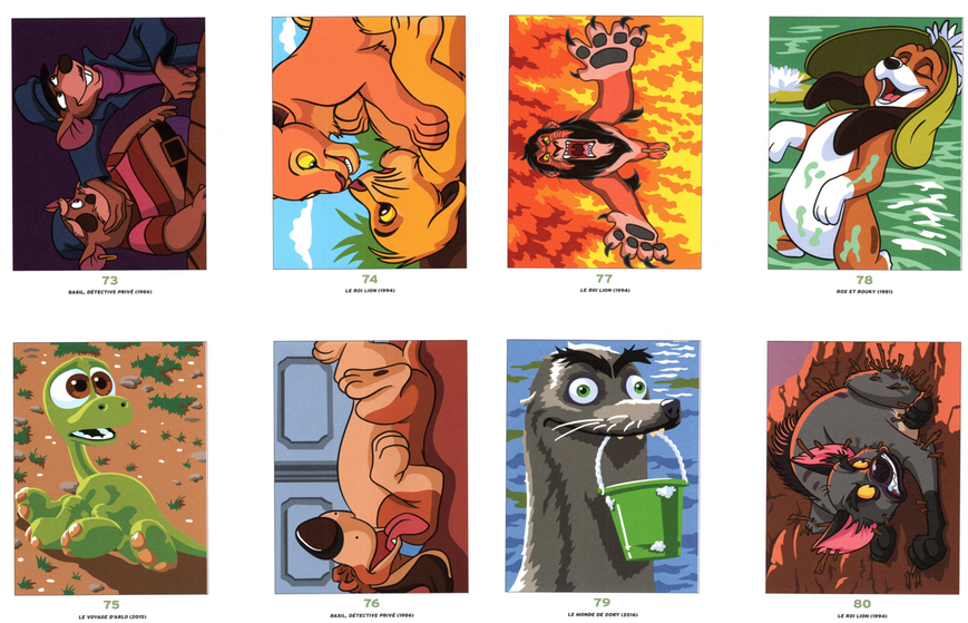 Розмальовка за номерами Coloriages mysteres Best of Bestiaire PL 41 фото