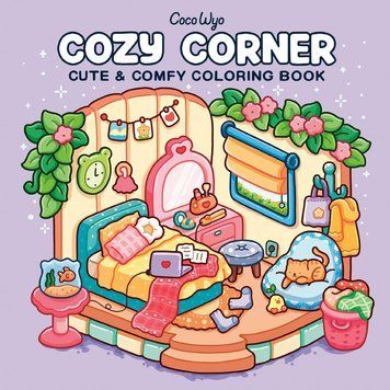Розмальовка антистрес Cozy corner 167 фото