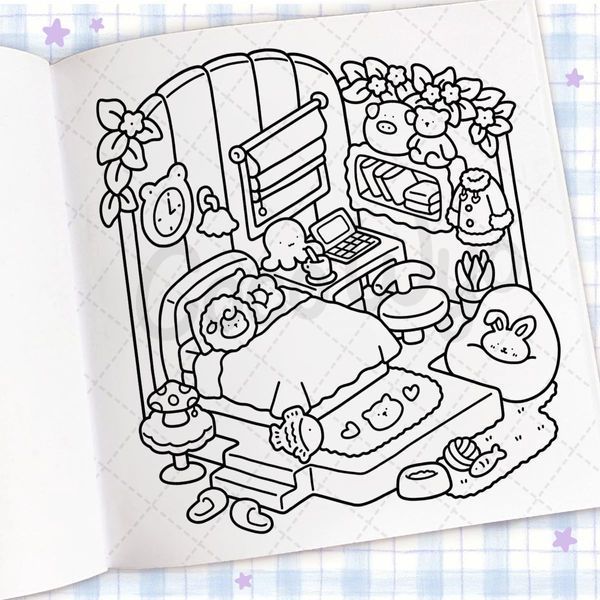 Розмальовка антистрес Cozy corner 167 фото