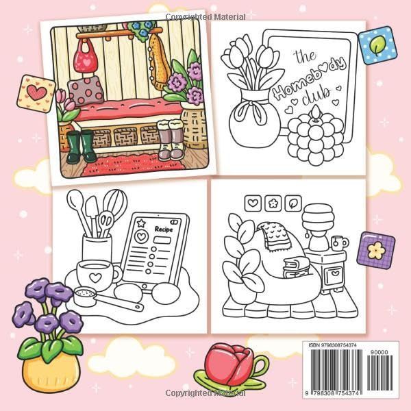 Розмальовка антистрес Cozy girl homebody 168 фото