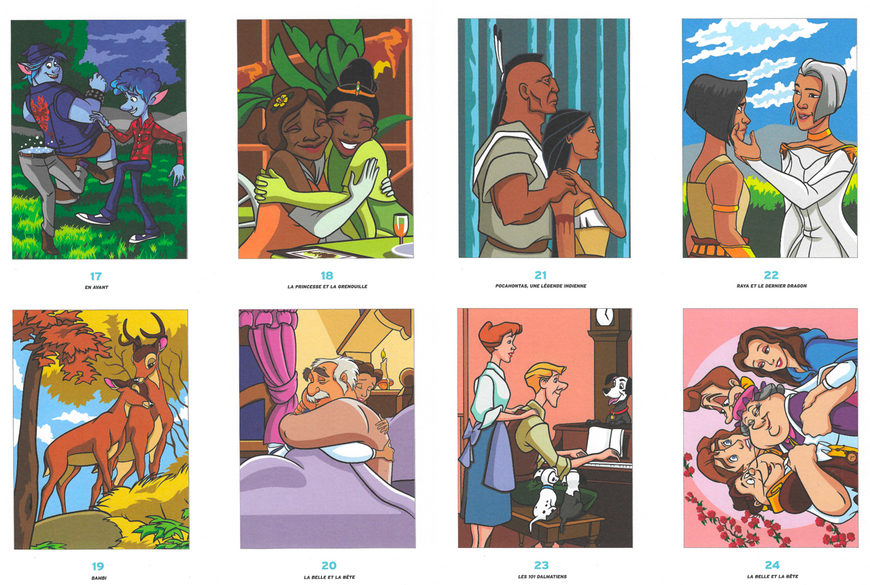 Розмальовка за номерами Coloriages mysteres Famille 19 фото
