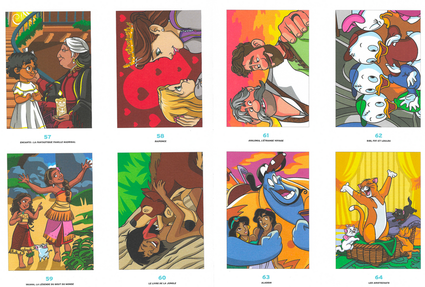 Розмальовка за номерами Coloriages mysteres Famille 19 фото