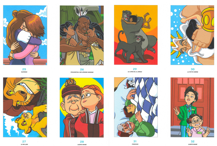 Розмальовка за номерами Coloriages mysteres Famille 19 фото