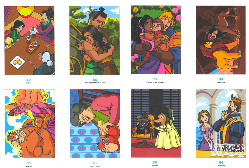 Розмальовка за номерами Coloriages mysteres Famille 19 фото