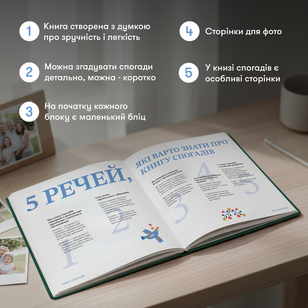 Книга спогадів Історії: життя мого мудрого дідуся 216 фото