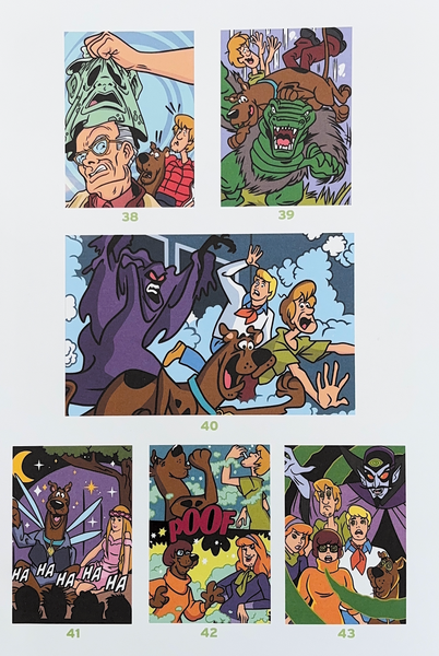 Розмальовка за номерами Coloriages mysteres Scooby-Doo 21 фото