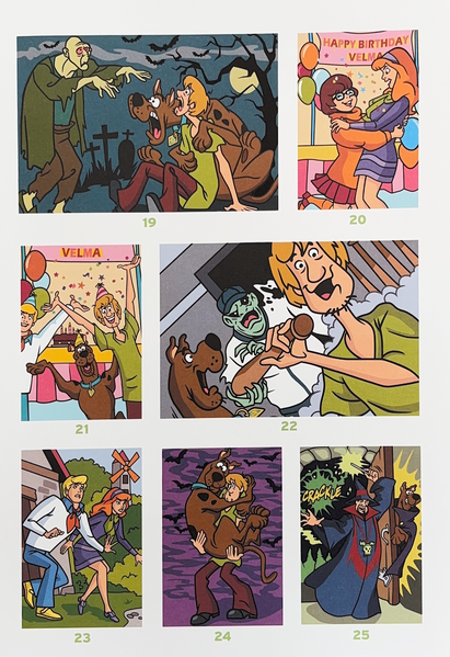 Розмальовка за номерами Coloriages mysteres Scooby-Doo 21 фото