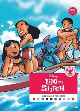 Розмальовка за номерами Coloriages mysteres Lilo & Stitch 72 фото