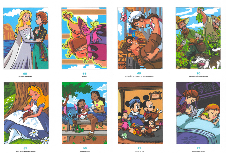 Розмальовка за номерами Coloriages mysteres Famille PL 22 фото
