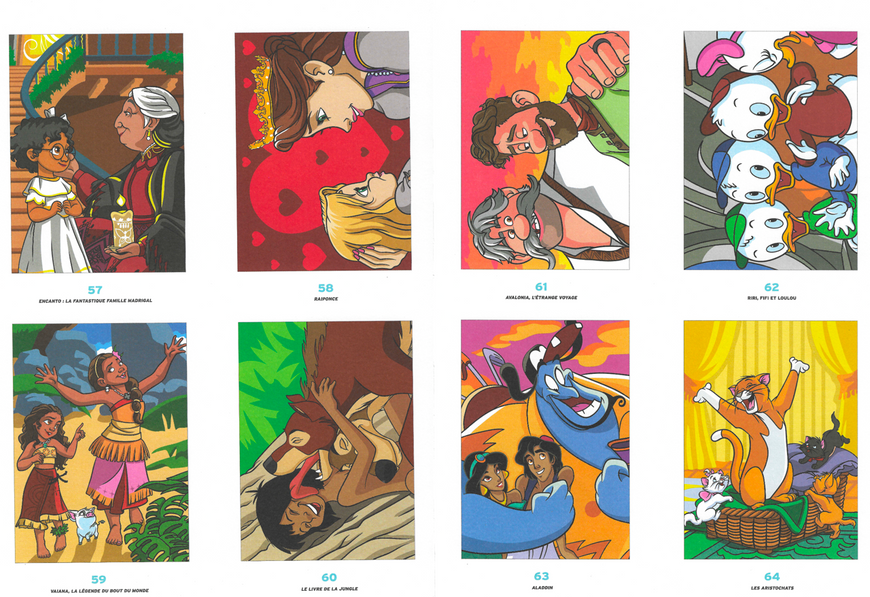 Розмальовка за номерами Coloriages mysteres Famille PL 22 фото