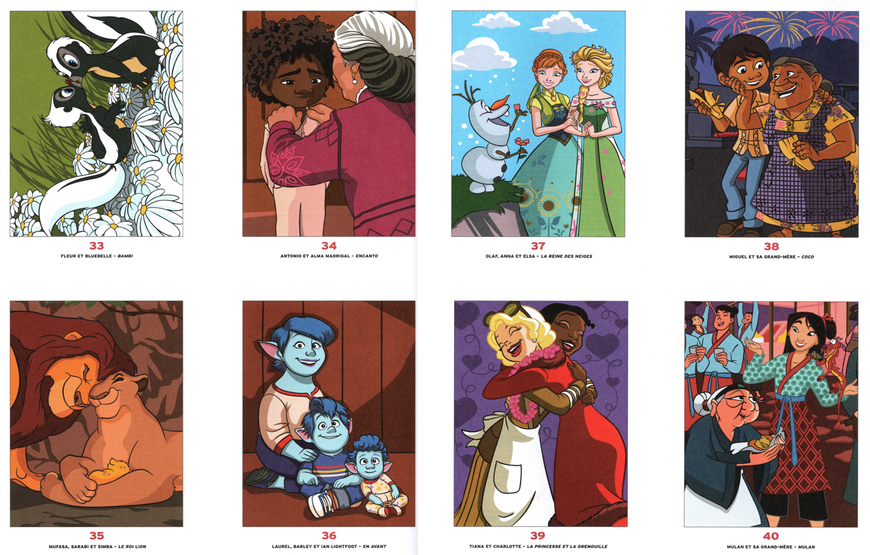 Розмальовка за номерами Coloriages myst&egrave;res Love Stories PL 23 фото