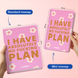 Блокнот для планування Orner &laquo;I Have Absolutely No Plan&raquo; рожевий 221 фото 17