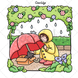 Розмальовка антистрес &laquo;Girl Moments &ndash; Cute & Comfy Coloring Book&raquo; 370 фото 4