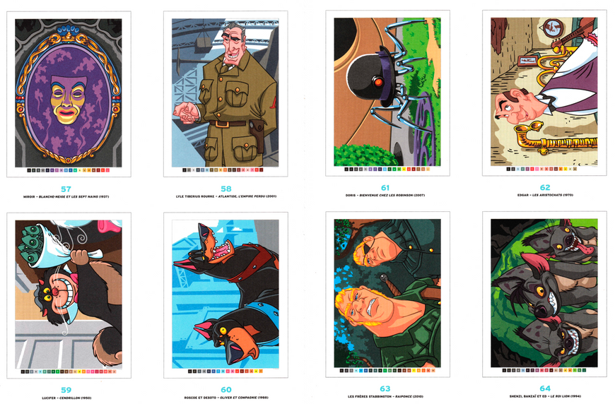Розмальовка за номерами Coloriages mysteres M&eacute;chants 75 фото