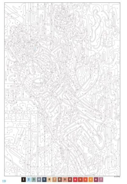 Розмальовка за номерами Coloriages mysteres Mickey and Friends 76 фото