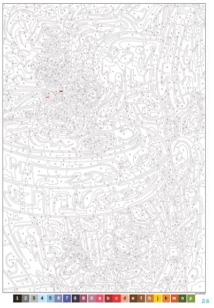 Розмальовка за номерами Coloriages mysteres Mickey and Friends 76 фото