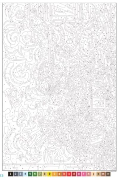 Розмальовка за номерами Coloriages mysteres Mickey and Friends 76 фото