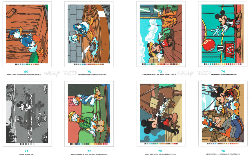 Розмальовка за номерами Coloriages mysteres Mickey and Friends 76 фото