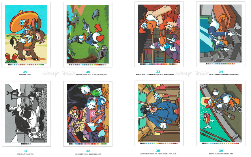 Розмальовка за номерами Coloriages mysteres Mickey and Friends 76 фото